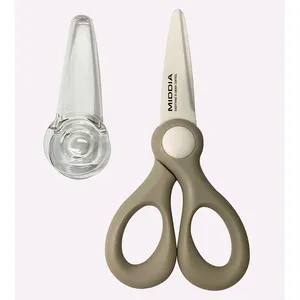 Drop Test Passed OEM Advanced Zirconai Ceramic Blade Ceramic Scissors For Baby Food Cutting