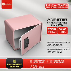 Caja Fuerte Digital Inteligente con Apertura Automática, Teclado de Huellas Dactilares, Seguridad Antirrobo para Joyas y Dinero en Efectivo - Product Image 5