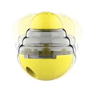 Klasik Wobbler Köpek ve Kedi Ödül Dağıtıcısı - Yavaş Besleyici Bulmaca Çiğneme Oyuncağı Dayanıklı ABS Malzeme 5cm Boyut Basit Tasarım - Product Image 5