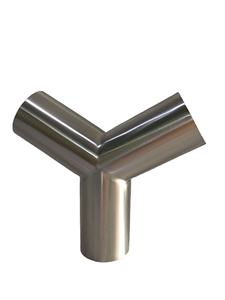 Профессиональный Y-образный тройник высокого качества для санитарных трубопроводов по лучшей цене - Product Image 1