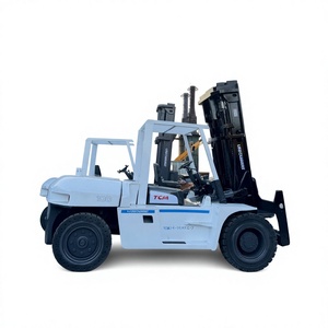 Montacargas Diésel de Alto Rendimiento TCM FD100 de 10 Toneladas de Segunda Mano, TCM FD100 en Buen Estado, Montacargas Usado en Venta para Construcción - Product Image 1