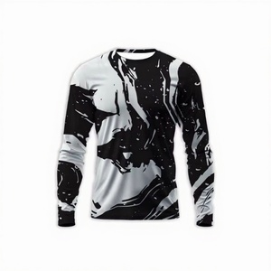 เสื้อตกปลาแบบแห้งเร็วพิมพ์ลายแบบซับลิเมชั่น ป้องกันรังสียูวี UPF 50+ สำหรับผู้ชาย แขนยาว ระบายอากาศได้ดี - Product Image 2
