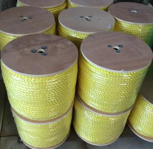 カスタマイズ可能な色6MM 8MM高張力3ストランドポリプロピレン強度パッキングロープ農業包装用 - Product Image 4