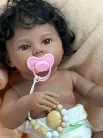 Poupée Reborn réaliste de 19 pouces en vinyle souple, jouet pour enfants, cadeau, vente en gros, personnalisable