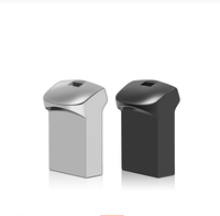 Mini Memoria USB Super Compacta de 8gb 16gb 32gb, Pendrive Metálico Impermeable con Llavero