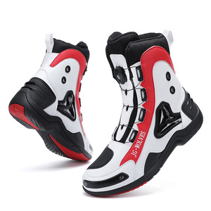 <span class=keywords><strong>Botas</strong></span> <span class=keywords><strong>de</strong></span> Motociclismo Personalizadas para Hombre, <span class=keywords><strong>Botas</strong></span> <span class=keywords><strong>Cortas</strong></span> <span class=keywords><strong>de</strong></span> Carreras Todoterreno para las Cuatro Estaciones, Modelo <span class=keywords><strong>de</strong></span> Equipo <span class=keywords><strong>de</strong></span> Viaje Plegable - Product Image 4