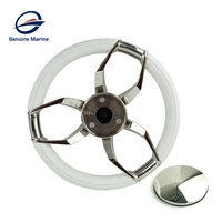 Volant de bateau en acier inoxydable, véritable, marin, quincaillerie,