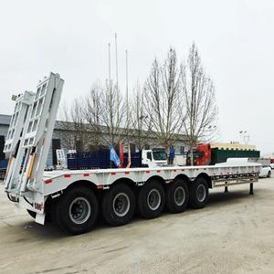 Semirremolque de Carga de 100 Toneladas con Dimensiones de 13500x3000x1550mm, de Shandong - Product Image 1