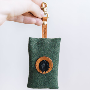 Bolsa para guardar excrementos de mascotas, bolsa portátil para pasear perros al aire libre, dispensador de excrementos de perro, dispositivo para desechar excrementos. - Product Image 1