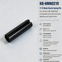 KB-HMN0219 3*12 Goupille à ressort élastique noire compatible avec les pièces de rechange pour imprimante KGK CIJ