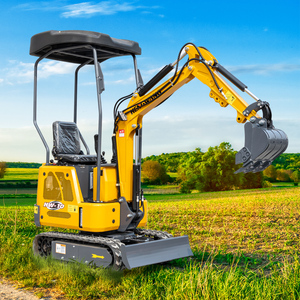 Miniexcavadora de 1,2 toneladas, miniexcavadora, excavadora pequeña sobre orugas, minibagger hidráulico sobre orugas - Product Image 2