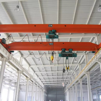 Pont roulant à double poutre de style européen Yiteng, capacité 25/40/7 tonnes, palan électrique, hauteur de levage 20 m, portée 10 m, intérieur/extérieur
