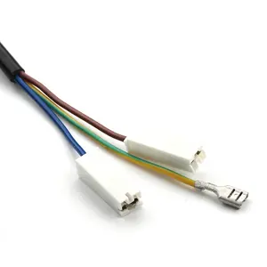 Cable de alimentación c13 c5 c7 para pc, 3x0,75 mm2 3x1 mm2 3x1,5 mm2, enchufe europeo de fábrica