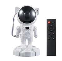 Projecteur astronaute galaxie LED télécommande ciel étoile veilleuse sortie galaxie projecteur astronaute avec haut-parleur dent bleue