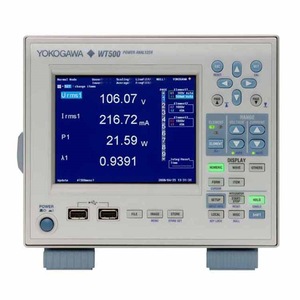 เครื่องวิเคราะห์กำลังไฟฟ้าดิจิตอล Yokogawa Wt500 300V เฟสเดียว ระดับความแม่นยำ 0.1 เครื่องมือวัดกำลังไฟฟ้า - Product Image 1