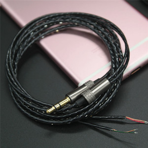 สายสัญญาณเสียงแบบบิดเกลียว HIFI ปลั๊ก 3.5 มม. วัสดุ PVC สำหรับใช้งาน DIY ระดับออดิโอไฟล์ - Product Image 4