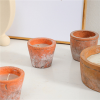 Pot de bougie en céramique pièces, décoration moderne de mariage, pour la maison, bon marché, nouveauté