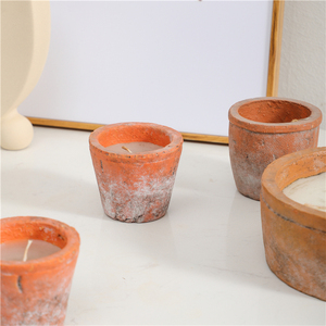 Pot de bougie <span class=keywords><strong>en</strong></span> céramique pièces, décoration moderne de mariage, pour la maison, bon marché, nouveauté - Product Image 4