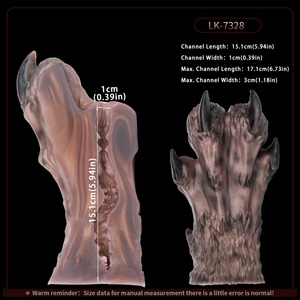 Masturbador Masculino LUUK con Forma de Pies de Lobo, Masturbador con Forma de Pies de Lobo para Fetiche, Juguetes Sexuales con Garras de Lobo para Hombres - Product Image 3