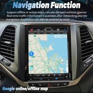 Reproductor Multimedia de Video para JEEP Cherokee 2013 2014 2015 2016 2018, Carplay, GPS, Navegación, Pantalla Táctil, Radio de Coche Android, Estéreo - Product Image 5