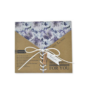 Lila Blumenkästen für Geschenk-und Foto rahmen verpackungen Elegante Geschenk boxen aus lila Papier