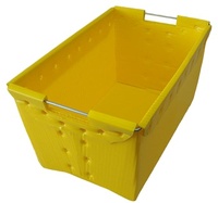 Ménage PP Tôle Ondulée Boîte À Jouets Pour Enfants Tri Stockage Baskert Pour Garçons Et Filles