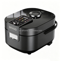 Cuisinière à riz multifonctionnelle en plastique de 3 L, design carré, 15 fonctions de cuisson, minuterie 24 h, affichage LED, économie d'énergie, couleur personnalisable