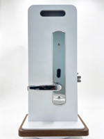 Cerraduras Inteligentes para Puertas de Habitaciones de Hotel, Sistema de Seguridad Price Intelligence, Acero Inoxidable, Electrónicas, con Tarjeta de Proximidad RFID NFC, Sin Llave