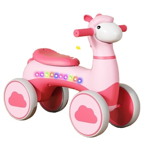 Manufacturers Wholesale 6 Inch 2~6 Years Old <strong>Children</strong> No Disc Brake Four Wheels Scooter Baby No <strong>Pedal</strong> Yo-yo <strong>Children</strong> Balance <strong>Car</strong> - Product Image 1