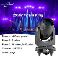Projecteur à tête mobile 400W, double prisme Sharpy, faisceau vert bleu, DMX, équipement d'éclairage de scène pour DJ et clubs