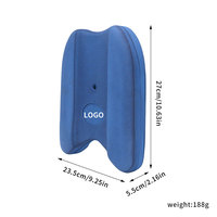 369 JW-132 Anfänger Schwimmbrett Tauchbrett für Erwachsene Kinder EVA Heißgepresst I-förmiges Hai-Design Strand/Pool/Indoor-Nutzung