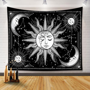 Tapiz Decorativo de Estilo Nórdico para Colgar en la Pared, Impresión Digital, Tela de Fondo para Transmisiones en Vivo, Poliéster - Product Image 6