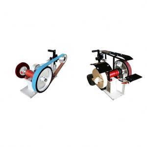 Máquina de pulido de acero inoxidable con banda de tela, equipo de pulido tipo máquina de banda, lijadora de arco de banda - Product Image 4