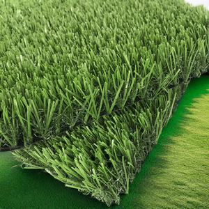 Không làm đầy bóng đá bóng đá cỏ nhân tạo CuộN thể thao sàn giá tốt màu xanh lá cây Thảm cỏ nhân tạo - Product Image 3
