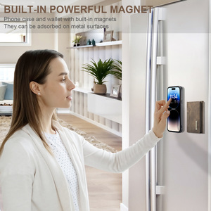 Leyi DG .ming เคสหนัง PU แบบฝาพับอเนกประสงค์ที่ใส่บัตรเครดิตมีกระเป๋าเงินแม่เหล็กฝาครอบโทรศัพท์สำหรับ <span class=keywords><strong>iPhone</strong></span> 15 14 16 PRO MAX - Product Image 5