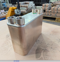 Échangeur de chaleur à plaques brasées en cuivre ZL26W-80H |   Évaporateur / Condenseur pour la récupération de chaleur, le refroidissement et le chauffage