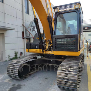 รถขุดตีนตะขาบไฮดรอลิกตีนตะขาบ320D2ของหนอนผีเสื้อใช้แล้วมีน้ำหนัก20ตันรับประกัน1ปีโดยมีปั๊มเครื่องยนต์หลักของแมว - Product Image 3