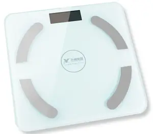 Individuelles intelligentes mini-wlan kleines bluetooth digitales badezimmer innengewicht körperskala tragbare elektronische grammskala