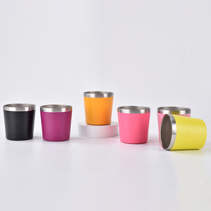 ใหม่แก้วชา8ออนซ์แก้วกาแฟผนังสองชั้นสำหรับเดินทางแก้วเบียร์สแตนเลสหุ้มฉนวนปรับแต่งได้พร้อมโลโก้ตามต้องการ - Product Image 4