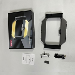 ไฟวิดีโอ LED สำหรับติดกล้องวิดีโอ, 2 in 1 20 W สำหรับไมโครโฟน TikTok YouTube Live <span class=keywords><strong>RIG</strong></span> <span class=keywords><strong>ulanzi</strong></span> U 200แท่นขุดเจาะวิดีโอสมาร์ทโฟน - Product Image 5