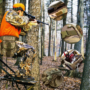 กระเป๋าคาดเอวกันน้ำสำหรับผู้ชาย, กระเป๋าปีนเขากีฬากลางแจ้งตั้งแคมป์พร้อมขวดน้ำกระเป๋าใส่ของสำหรับปีนเขา - Product Image 2