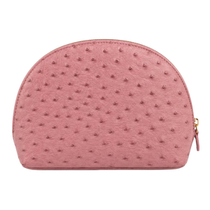 Large Capacity Faux Ostrich Leather <b>Makeup</b> Bag Set 2PCS Waterproof Travel Organizer Bag with Handle Portable <b>Makeup</b> <b>Case</b> - Product Image 4