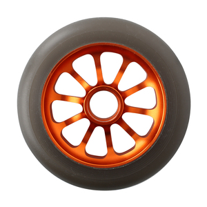 <span class=keywords><strong>Trottinette</strong></span> Pro Stunt Gratuite d'Usine, Échantillon Gratuit, Roues 110mm, Roulement ABEC-9, Noyau en Aluminium, PU à Rebond Élevé, Noir Néon - Product Image 4