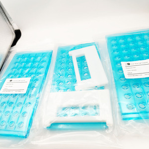 XZ LAB SUPPLIES <b>Plastic</b> 13mm*50hole <b>tube</b> rack Chemical Resistant - Product Image 6