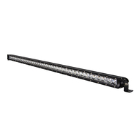Phare de travail LED tout-terrain 210W à rangée unique, 12V-24V CC, 44 pouces, 5000 Lumens, étanche IP67, en aluminium moulé sous pression, pour 4x4