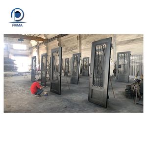 Puerta <span class=keywords><strong>de</strong></span> Garaje <span class=keywords><strong>de</strong></span> <span class=keywords><strong>Hierro</strong></span> Forjado <span class=keywords><strong>de</strong></span> Fábrica Foshan, Puertas Corredizas <span class=keywords><strong>de</strong></span> <span class=keywords><strong>Hierro</strong></span> Forjado Prima Housing - Product Image 6