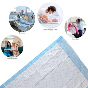 Bantalan tempat tidur inkontinensia bantalan kencing sekali pakai dengan kontrol bau 60x90cm Kelas I untuk orang tua dan perawatan rumah - Product Image 6