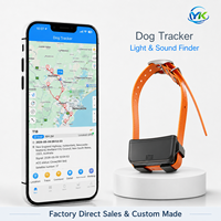 Collar con Rastreador GPS para Mascotas, 4000mAh, Impermeable, Rastreo en Tiempo Real, Beidou 4G LTE, Aplicación Android, Geocerca, Alarma, Perros, Ganado, Mascotas Grandes