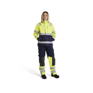 BLAKLADER - 409115143389XXL Multinorm Mujer Chaqueta Hi-vis Amarillo/Azul marino-EAN 7330509843024 ROPA DE TRABAJO RESISTENTE A LLAMAS - Product Image 3