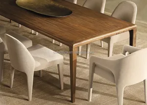 Sillón de comedor de tela <span class=keywords><strong>Isabella</strong></span> estilo mediados de siglo para restaurantes y oficina en casa con marco de madera - Product Image 5